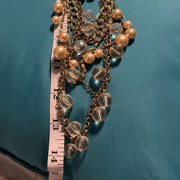 Elegant Gold Multi-Layer Necklace - Picture 8 of 8